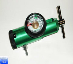 Oxygen cylinder with flowmeter