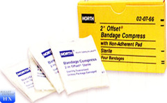 disposable Offset Bandage Compress