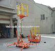 Single mast manual hydraulic lift platform 100kg , 150kg for supermarket