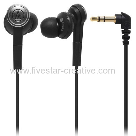 Audio Technica ATH-CKS55 Solid Bass In-Ear Headphones Black