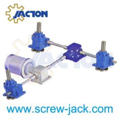 screw type lift systems, heavy duty table screw jack, electric lifting systems, vertical platform lift