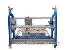 Aluminum Suspended Working Platform 50Hz 3 Phase ZLP500 With 2 Aluminum Alloy Platform