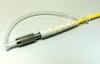 Single Mode Corning Fiber Optical Patch Cords SX ROHS , DIN / UPC