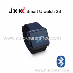 SMS MMS support MTK6260 arm7 CPU SIM card smartwatch JXK-U2S for iphone and sumsang htc LG luxes phones by bluetooth