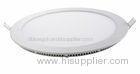 Round 5 Watt Led Flat Panel Lights Energy Saving For Interior , 320lm Aluminum