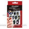 OEM and ODM Glitter Fingers Fake Nails , Salon French nail