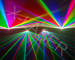 light disco 3 watts rgb full color flash laser system