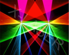 laser show system 4w rgb 40K high speed flash disco lights