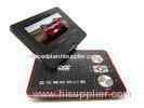 Black, Red, Blue 9inch Portable Car Dvd Player With Tv / Usb / Sd Jack / Evd / Hd / Cd / Fm / Games