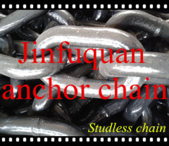 HDG Open Link Steel Anchor Chain from China