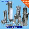 Liquid Water / Oil Filtration Industrial Cartridge Filters , Flange Filter