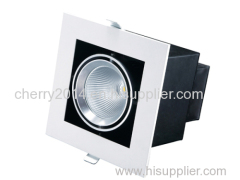 10W Single Head LED Grid Light