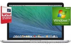 Apple Macbook Pro Retina 2.8GHz i7 16GB 256GB SSD Windows 7 Home