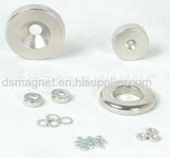 N38 Sintered Neodymium NdFeB Ring Magnets with Teflon PTFE Coating