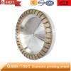 Full segmented diamond cup grinding wheel for glass edging and bevelling
