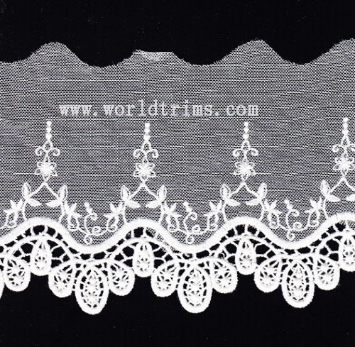 embroidery lace trimming lace trim