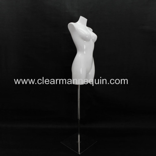 White with base female torsos mannequins