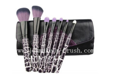 Purple Thunder Make Up Brush Set