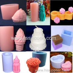 Best quality silicone candle soap mold