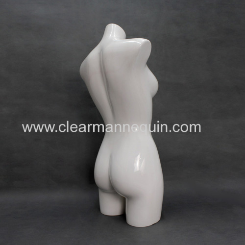 Sexy girl white PC torsos manneuins