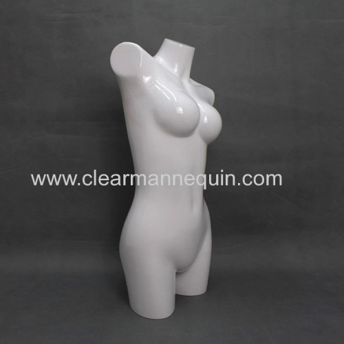 New style white female PC mannequin torso whole price