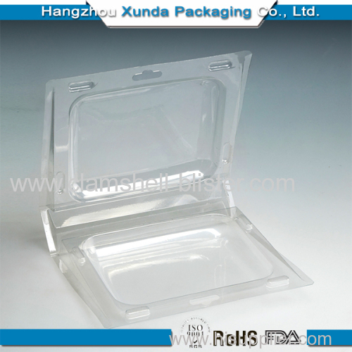 clamshell plastic blister pack