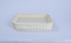 square rattan bread baskets for hotel