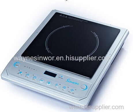 Portable electric induction cooker