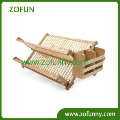 Eco-friendly Bamboo dish rack