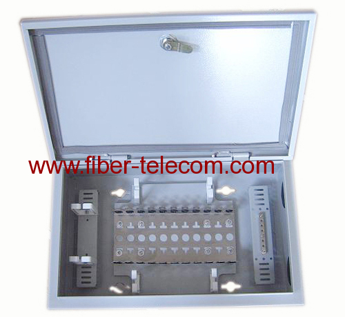 Metallic network connection box