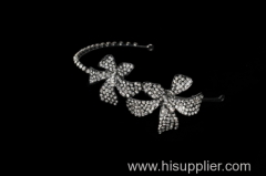 A Unique Design Crystal Bridal Jewelry Crystal Hair Accesoories for Wedding G1203-GUN