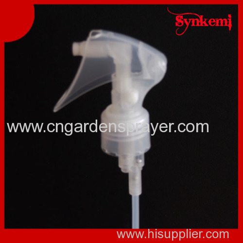 Plastic mini trigger sprayer for bottle