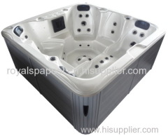 USA Balboa control free standing outdoor hot tub