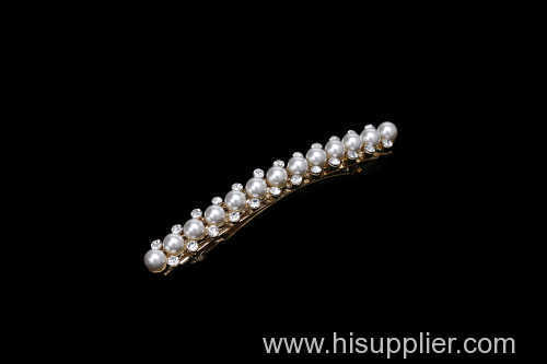Wedding Hair Accessories With Pearl and Crystal Crystal Bridal Jewlery for Women HB0582