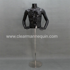 Black series male PC torsos mannequins for sale