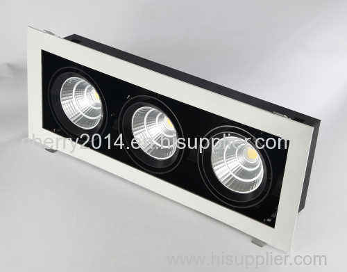 Three heads 54W LED Grid Light