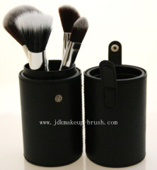 Professional Designer Cosmetic Brush Kit with Cylinder Case