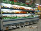 Vegetable / Milk Upright Multideck Open Chiller 2 Degree With Low Front