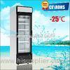 One Door Small Glass Door Freezer -25 Degree Dynamic Cooling Eco Friendly