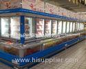 1500L Drinks Chiller Retrofit , Curved Glass Combination Freezer With CE