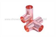 Copper Tee Fitting used for air-conditioner or connect with condenser