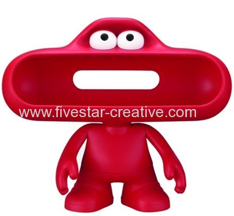 Beats by Dr. Dre Red Pill Dude Character Holder Beats Pill Dude Stand for Portable Speaker