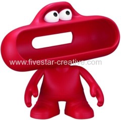 Beats by Dr.Dre Mouth Character Stand for Pill Portable Speaker in Red