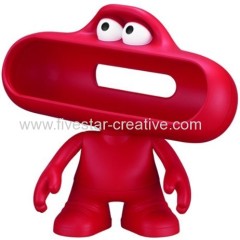 Beats by Dr.Dre Mouth Character Stand for Pill Portable Speaker in Red