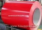 Red Brushed Hydrophilic PE PVDF PVC Coated Aluminium Sheet