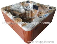 large jacuzzi outdoor spa hot tub