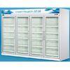 Grocery 0 - 10C Glass Door Freezers Frost Free With Copeland Compressor