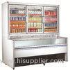 Freestanding 3 Doors Commercial Beverage Display Refrigerator For Mall