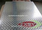 Silver 5052 Treadplate Embossed Aluminium Sheet Bright Finished , Aluminium Plate