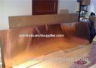 High Strength Casting Brass Copper Sheet Metal With Ixygen Free 1.5mm